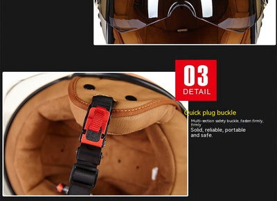 Casco Eléctrico para Bicicleta y Moto Scrambler - Unisex - Image 8