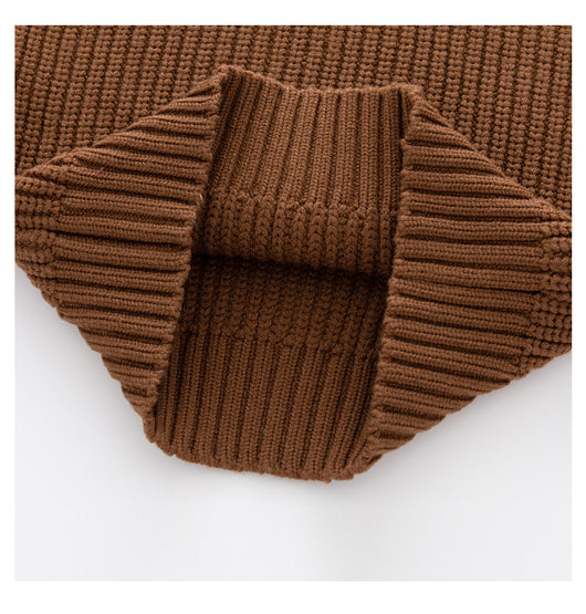 Abrigo Tejido Suelto para Niños y Niñas - Otoño e Invierno - Image 22