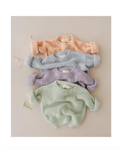 Abrigo Tejido Suelto para Niños y Niñas - Otoño e Invierno - Image 24