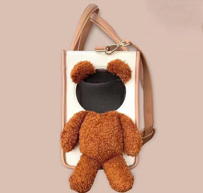 Bolsa Bandolera para Mascotas con Gran Capacidad - Diseño Portátil y Adorable - Image 15