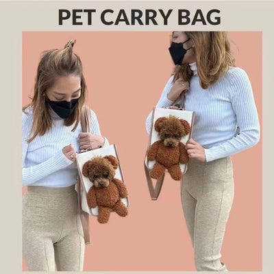 Bolsa Bandolera para Mascotas con Gran Capacidad - Diseño Portátil y Adorable - Image 2