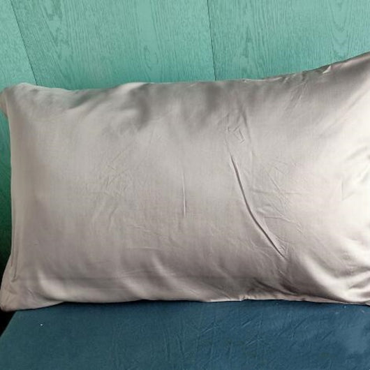 Funda de Almohada Cuadrada Tencel 100s - Cojín Sofá Colores Sólidos - Image 20