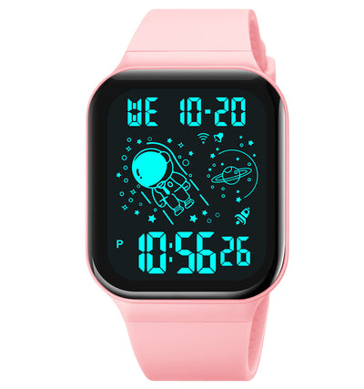 Reloj Digital Luminoso Cuadrado para Estudiantes - Image 20