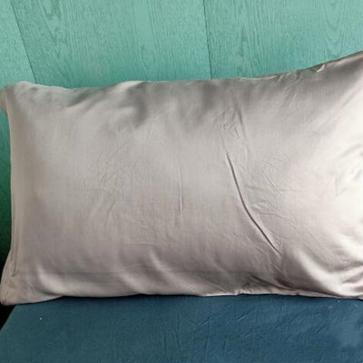 Funda de Almohada Cuadrada Tencel 100s - Cojín Sofá Colores Sólidos - Image 26