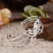 Pulsera de Cristal Zirconia con Mariposa Elegante