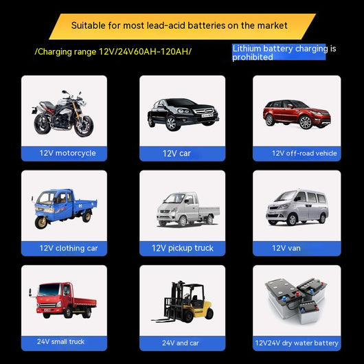 Cargador Inteligente de Baterías para Auto y Moto - Image 8