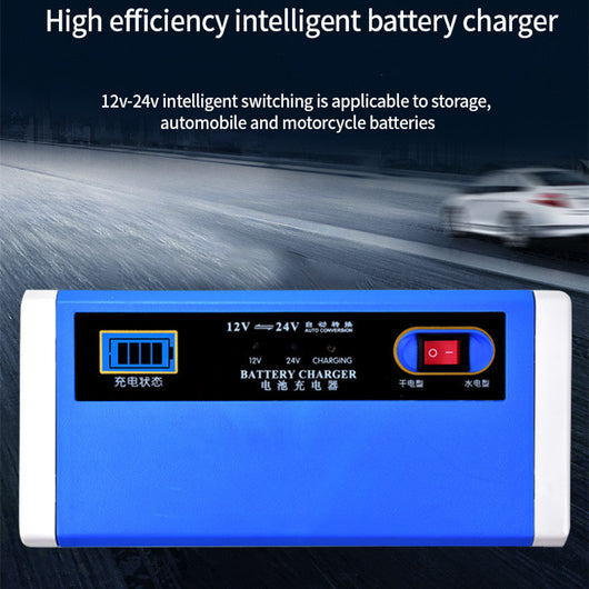 Cargador Inteligente de Baterías para Auto y Moto - Image 9