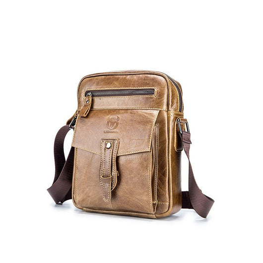 Bolsa Mensajero de Cuero Genuino con Gran Capacidad para Hombre - Image 25