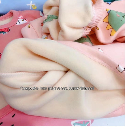 Conjunto Térmico Infantil Forrado en Fleece Extra Grueso - Image 24