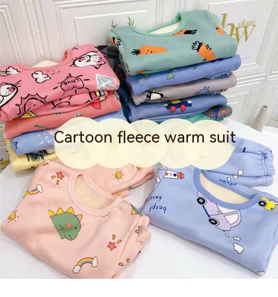 Conjunto Térmico Infantil Forrado en Fleece Extra Grueso - Image 25
