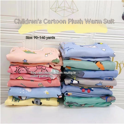 Conjunto Térmico Infantil Forrado en Fleece Extra Grueso - Image 28