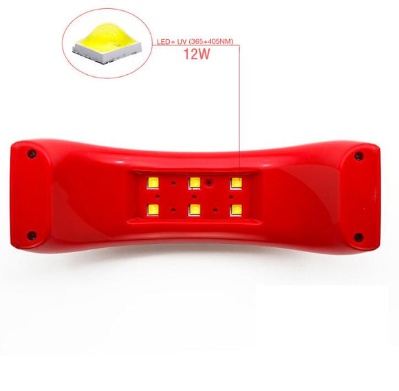 Lámpara LED UV para Uñas de Gel - Secador Profesional Portátil