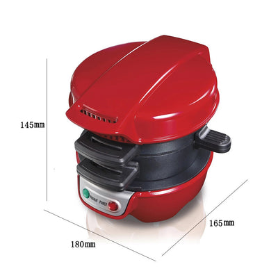 Máquina Multifuncional para Hamburguesas, Sándwiches y Huevos Fritos 110V - Image 7