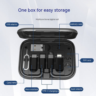 Organizador Multifuncional con Espejo, Cargador y Soporte para Celular - Image 12
