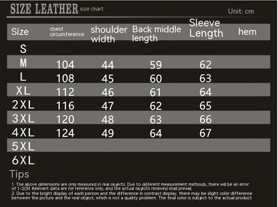 Chaqueta de Cuero Encerado Estilo Retro Americano para Hombre - Image 13