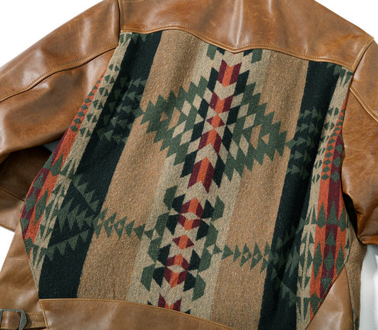 Chaqueta de Cuero Encerado Estilo Retro Americano para Hombre - Image 17