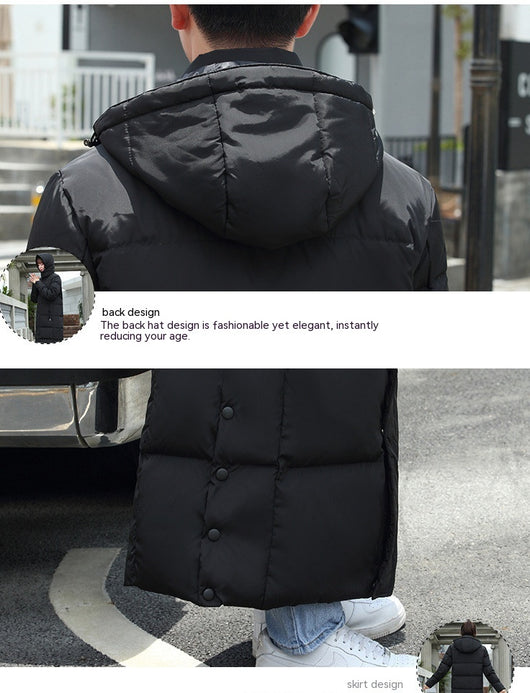 Abrigo Largo Acolchado de Plumón para Hombre y Mujer hasta el Tobillo - Image 9