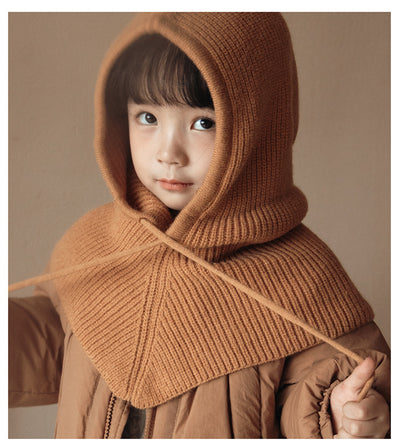Abrigo Acolchado con Gorro Tejido para Niños - Colección Otoño Invierno - Image 23