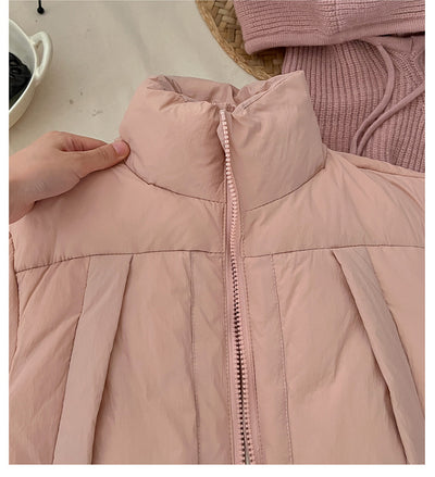 Abrigo Acolchado con Gorro Tejido para Niños - Colección Otoño Invierno - Image 25