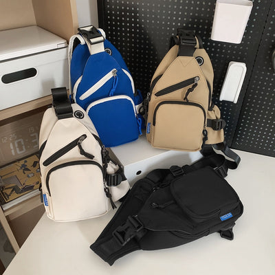 Bolsa Pectoral Impermeable de Gran Capacidad para Hombre - Image 10