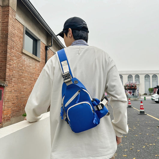 Bolsa Pectoral Impermeable de Gran Capacidad para Hombre - Image 14