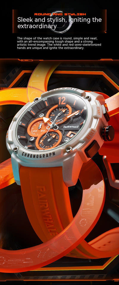 Reloj Multifuncional de Cuarzo para Hombre - Minimalista Resistente al Agua - Image 14