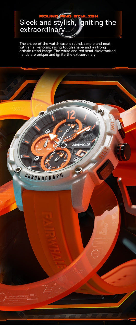 Reloj Multifuncional de Cuarzo para Hombre - Minimalista Resistente al Agua - Image 14