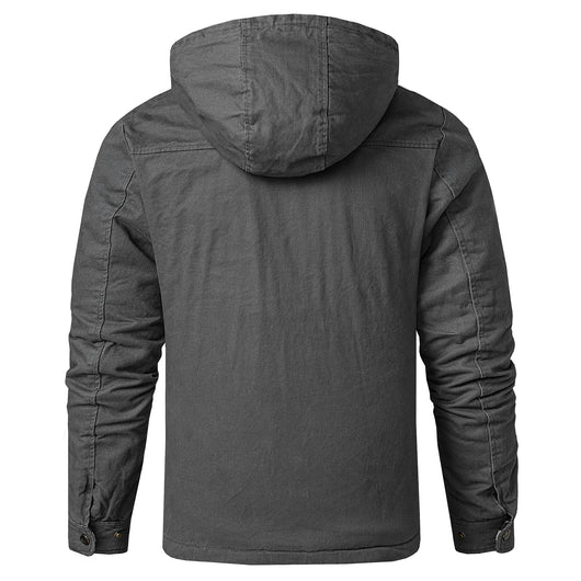 Chaqueta Acolchada con Forro Polar - Abrigo Casual con Capucha para Otoño e Invierno - Image 28