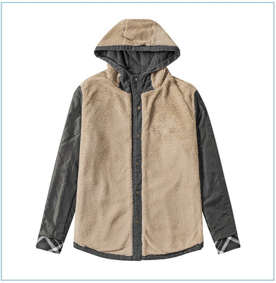 Chaqueta Acolchada con Forro Polar - Abrigo Casual con Capucha para Otoño e Invierno - Image 36
