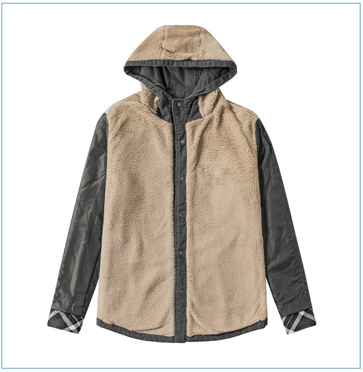 Chaqueta Acolchada con Forro Polar - Abrigo Casual con Capucha para Otoño e Invierno - Image 36
