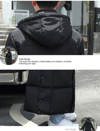 Abrigo Largo Acolchado de Plumón para Hombre y Mujer hasta el Tobillo - Image 16
