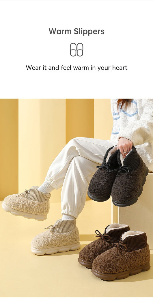 Botas de Invierno Acolchadas con Forro de Algodón - Cómodas y Antideslizantes - Image 29