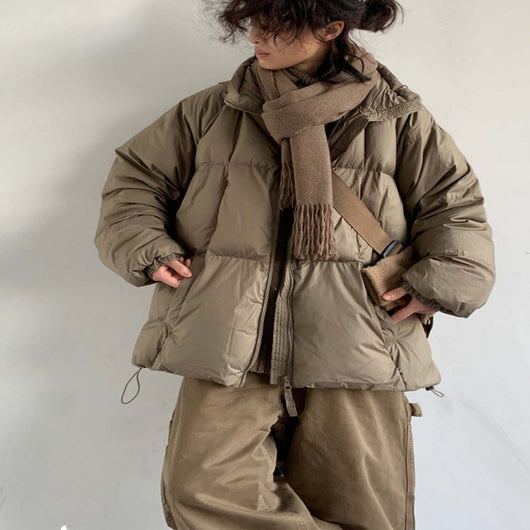 Chaqueta Acolchada Retro Estilo Trabajo para Niños y Niñas - Image 9