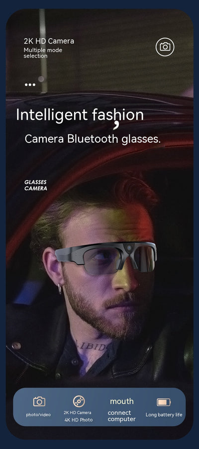 Gafas Inteligentes Bluetooth con Conducción Ósea para Música y Llamadas - Image 9