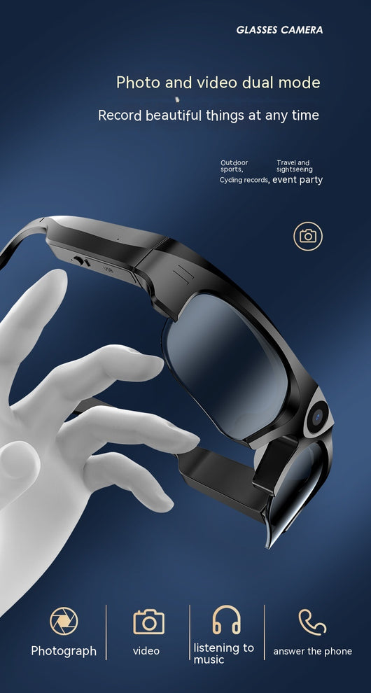 Gafas Inteligentes Bluetooth con Conducción Ósea para Música y Llamadas - Image 13