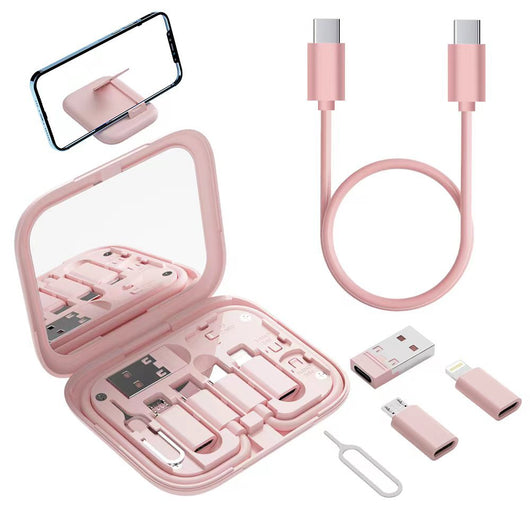 Organizador Multifuncional con Espejo, Cargador y Soporte para Celular - Image 22