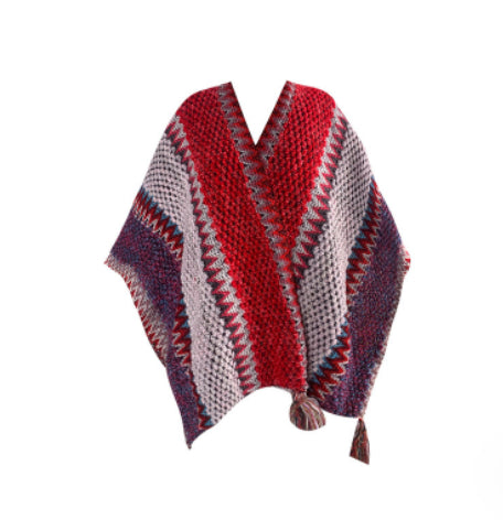 Chal Étnico Elegante para Mujer - Abrigo Versátil - Image 3