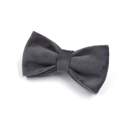 Collar y Correa para Mascotas en Terciopelo Gris Oscuro - Image 20
