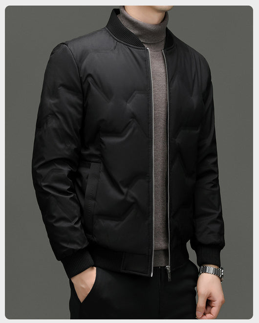 Chaqueta Down 90% Pato Hombre - Abrigo Ejecutivo Ligero y Cálido - Image 10