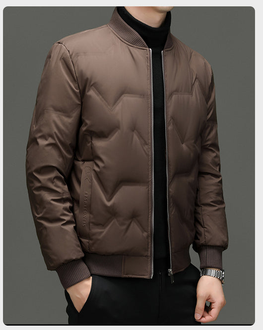 Chaqueta Down 90% Pato Hombre - Abrigo Ejecutivo Ligero y Cálido - Image 12