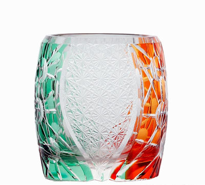 Vaso de Whisky Cristal Tallado a Mano Estilo Edo Lujo Retro - Image 11