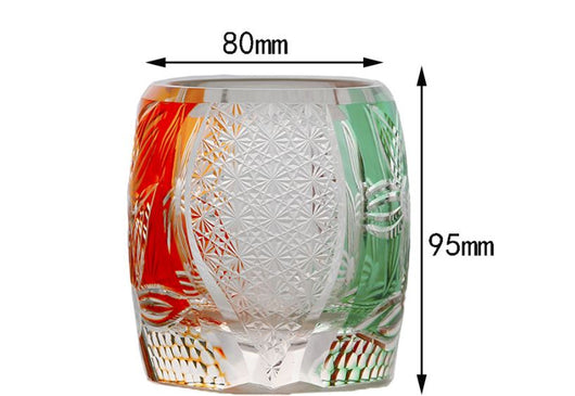 Vaso de Whisky Cristal Tallado a Mano Estilo Edo Lujo Retro - Image 14