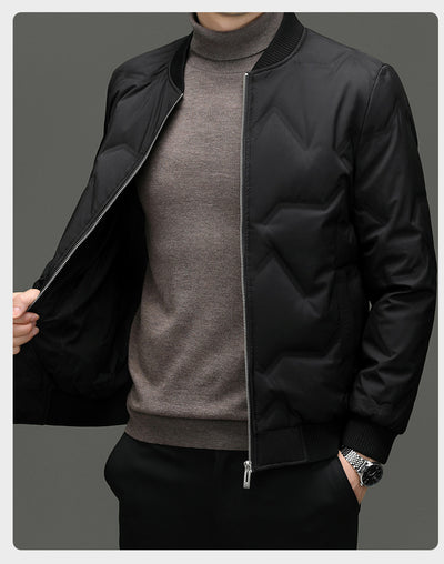 Chaqueta Down 90% Pato Hombre - Abrigo Ejecutivo Ligero y Cálido - Image 21