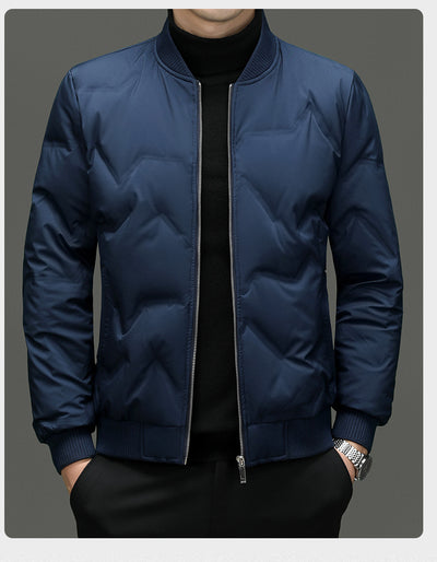 Chaqueta Down 90% Pato Hombre - Abrigo Ejecutivo Ligero y Cálido - Image 29
