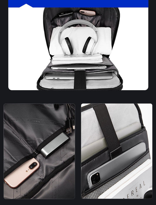 Mochila Impermeable de Gran Capacidad para Trabajo y Viajes - Image 14
