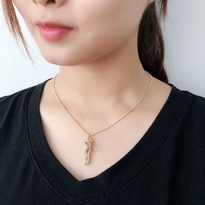 Collar Abrazo de Amor - Joyería Unisex para Parejas - Image 36