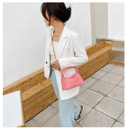 Bolso de Mano con Cadena Dorada - Diseño Versátil Primavera - Image 22