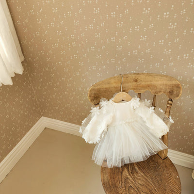 Vestido para Bebé Niña en Algodón con Mangas Puff - Image 22