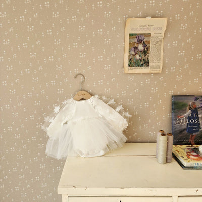 Vestido para Bebé Niña en Algodón con Mangas Puff - Image 29