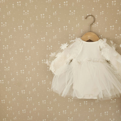 Vestido para Bebé Niña en Algodón con Mangas Puff - Image 45